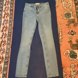 Free People super skinny stretch jeggings jeans sz 29